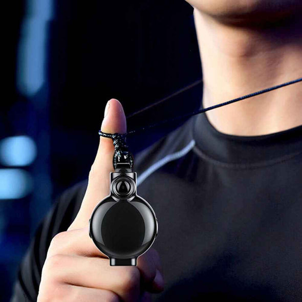 Small HD 1080P Wearable Mini Camera Video Voice Recorder Necklace - Aroflit