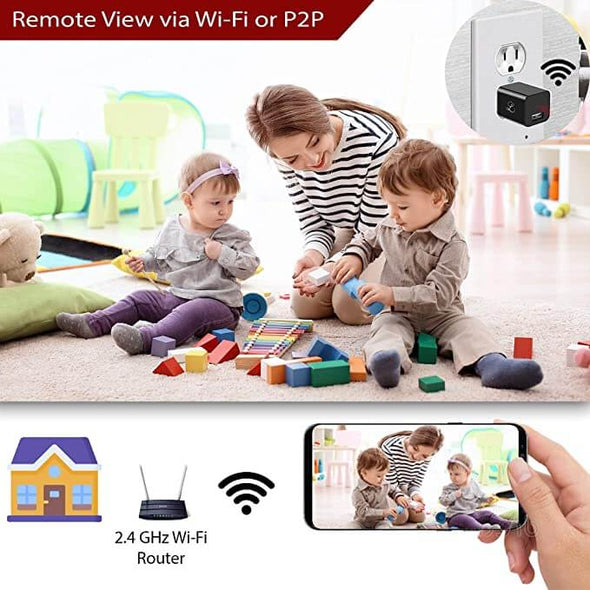Smart Discreet USB Charger Security Camera - Aroflit