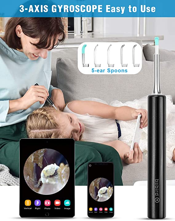 Smart Ear Wax Remover Otoscope - Aroflit