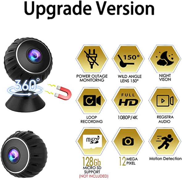 Smart Mini Wifi Home Security Camera - Aroflit