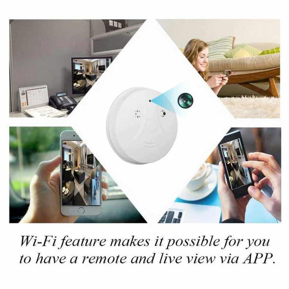 Smart Smoke Detector Security Camera - Aroflit