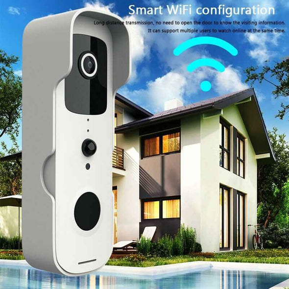 Smart WiFi Video Doorbell Security Camera With Doorbell Chime - Aroflit