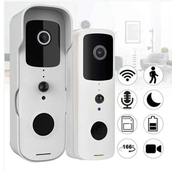 Smart WiFi Video Doorbell Security Camera With Doorbell Chime - Aroflit