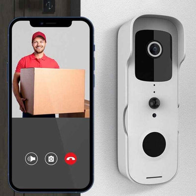Smart WiFi Video Doorbell Security Camera With Doorbell Chime - Aroflit