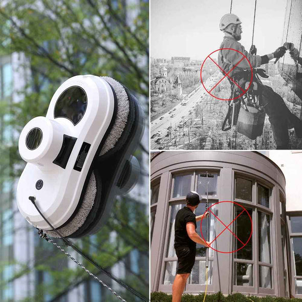Smart Window Cleaning Robot - Magnetic Window Cleaner - Aroflit