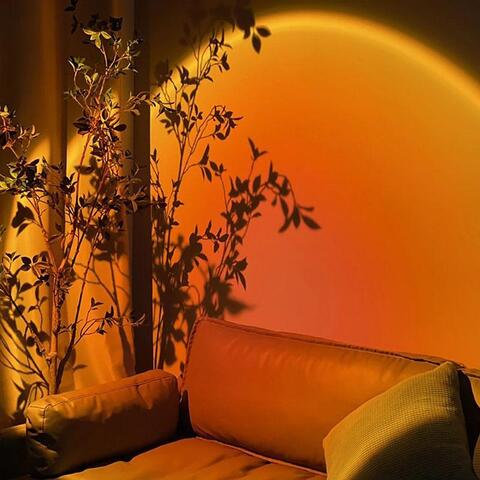 Sunset Projector Lamp - LED Night Light Floor Stand - Aroflit