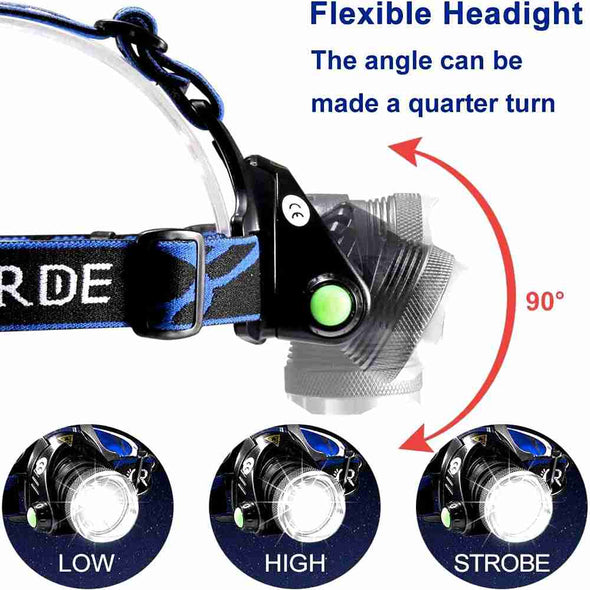 Ultra Headlamp™ Rechargeable Led Headlamp - Aroflit