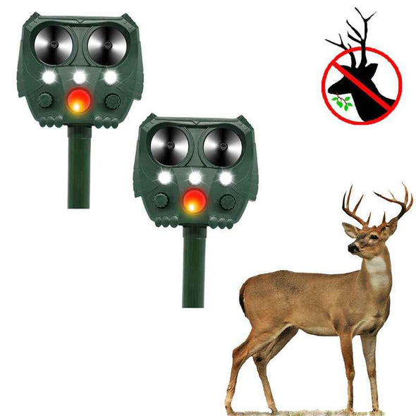 Ultrasonic Deer Repeller & Deterrent - Get Rid of Deer in 48 h - Aroflit