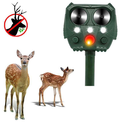 Ultrasonic Deer Repeller & Deterrent - Get Rid of Deer in 48 h - Aroflit