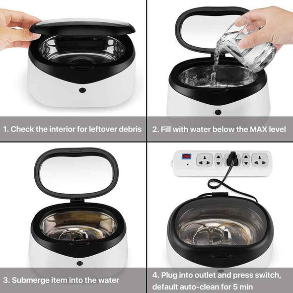 Ultrasonic Multipurpose Jewelry Cleaner - Aroflit
