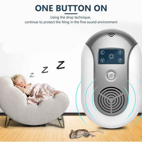 Ultrasonic Pest Repeller - Get Rid Of Pests In 48 Hours - Aroflit