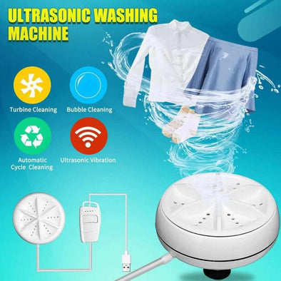 Ultrasonic Portable Washing Machine - Aroflit