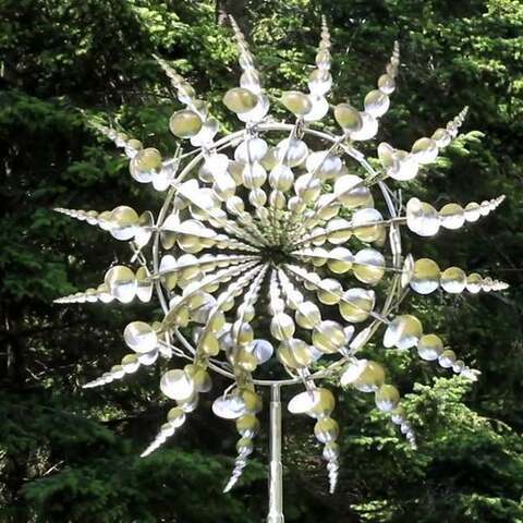 Unique and Magical Metal Windmill - Outdoor Garden Decoration - Spinning & Rotating Windmill - Aroflit