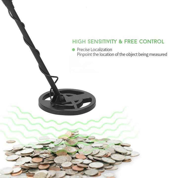 Waterproof Metal Detector for Gold and Other Metals-Aroflit