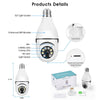 Wireless Light Bulb Security Camera 360° - Aroflit
